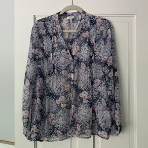 Floral silk size M Joie blouse